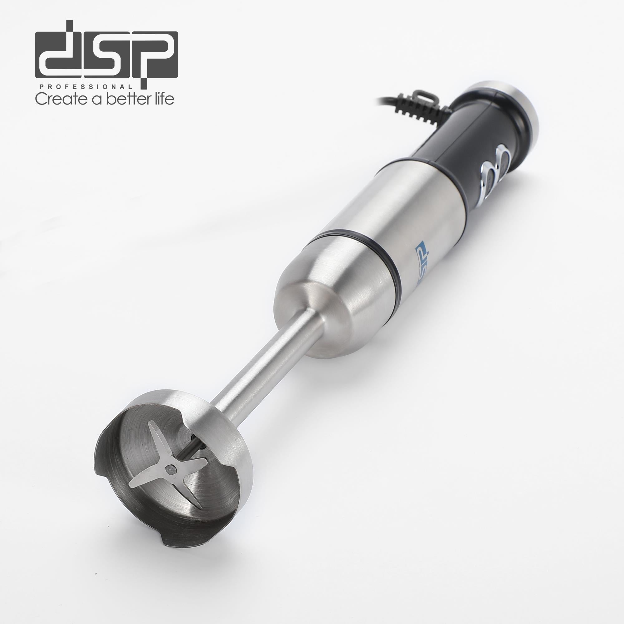 هاند بليندر DSP KM1190 – 1500 وات بوظيفة تيربو وشفرات SUS304