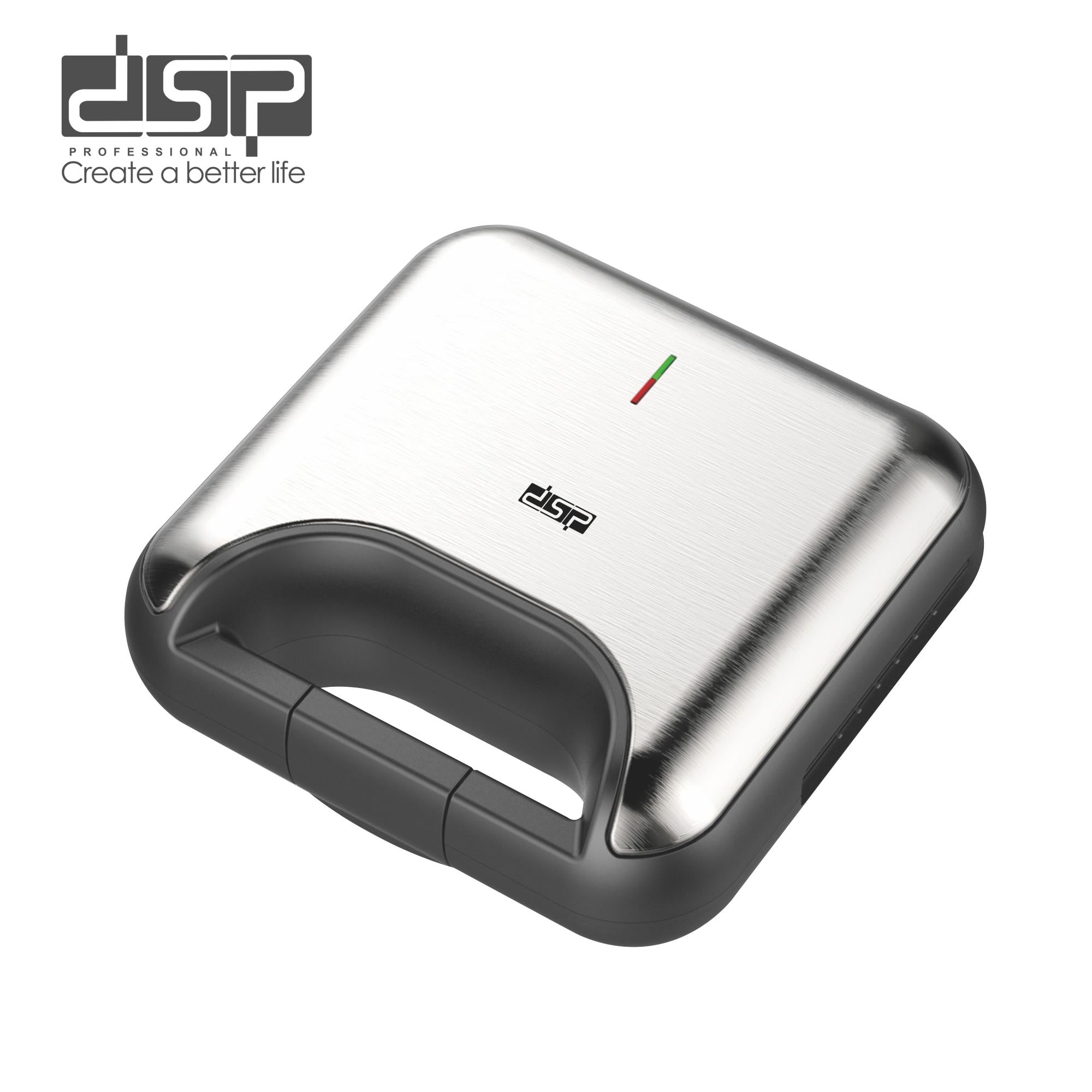 صانعة ساندويتش DSP KC1162 – 7 في 1 – 800 وات – ألواح متعددة الاستخدام