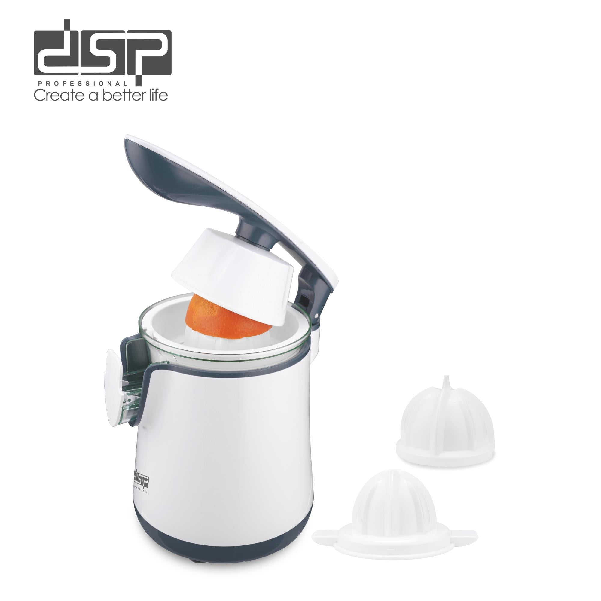 عصارة برتقالDSP KJ1065 – سعة 0.3 لتر – رأسين للعصر