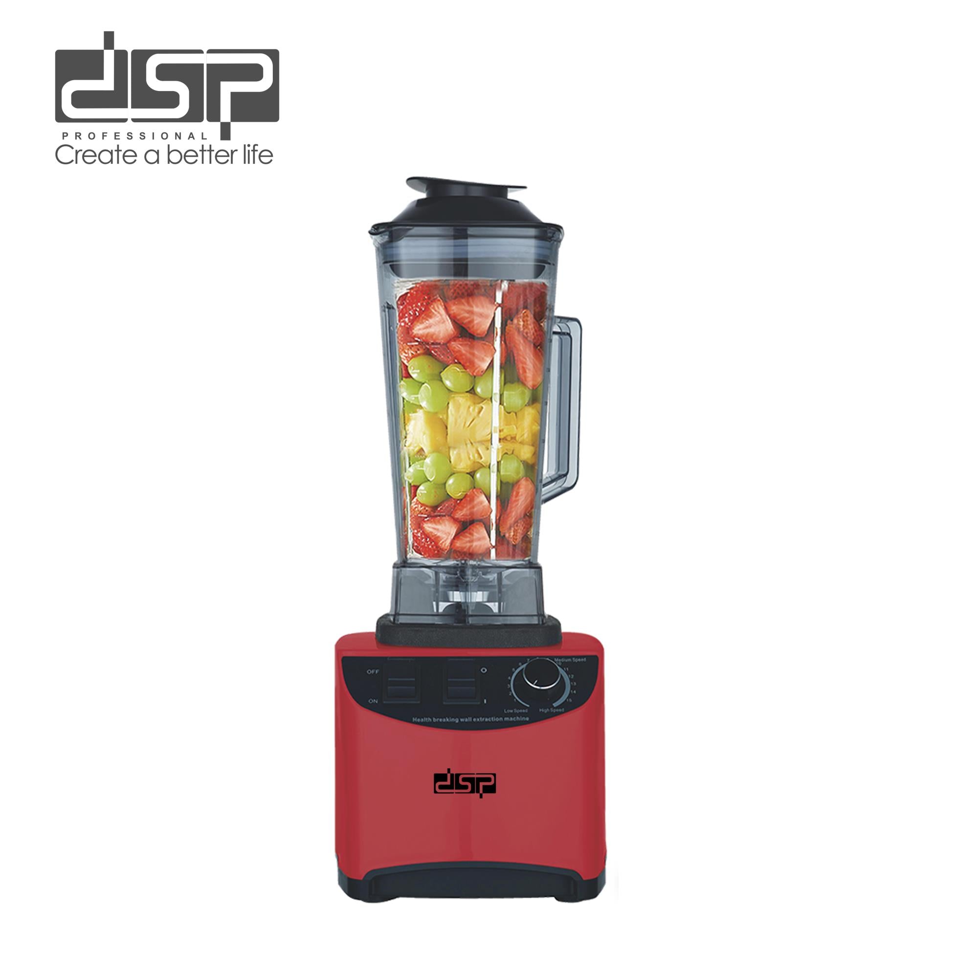 خلاط DSP KJ2099 بقوة 1800 وات وسعة 2 لتر