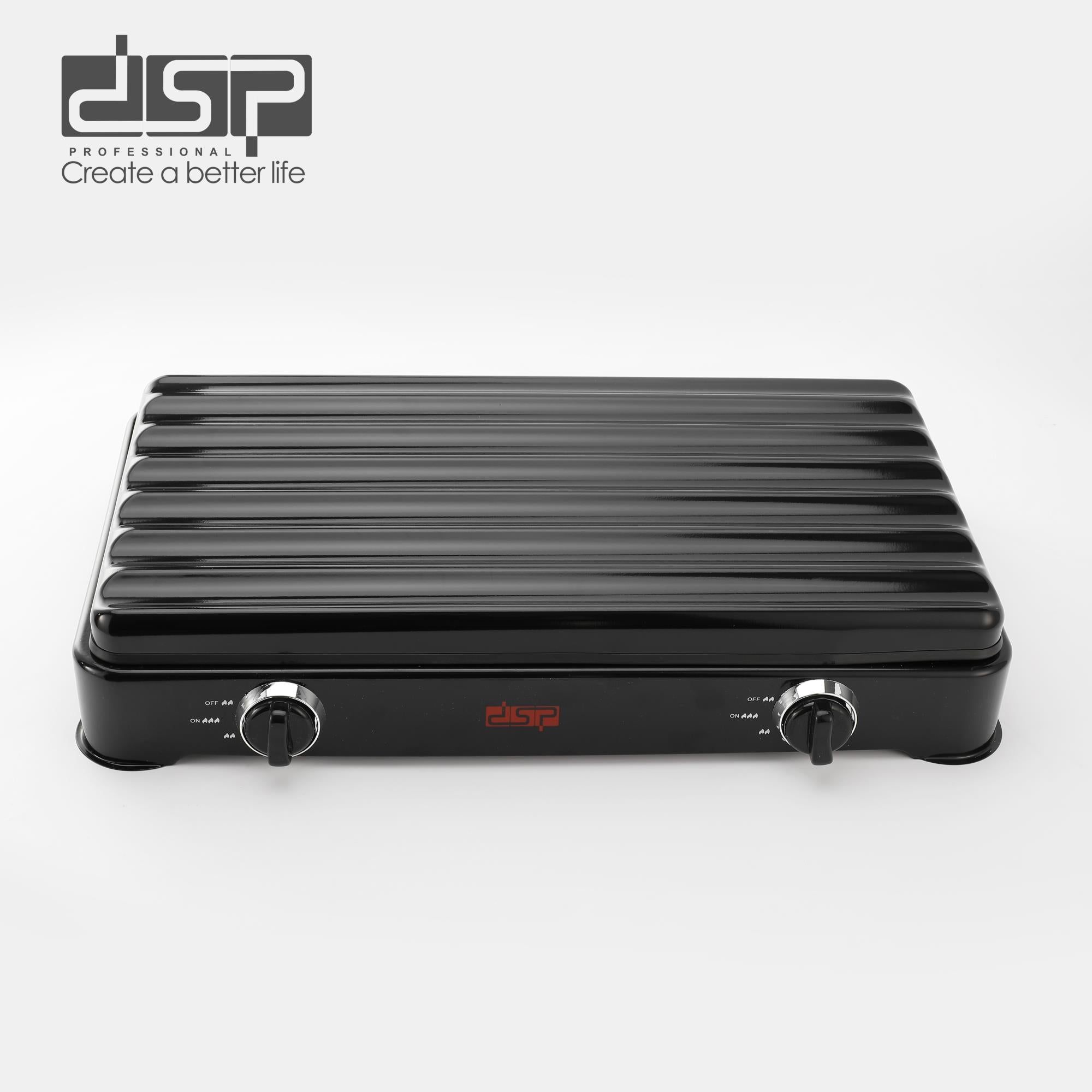 موقد غاز DSP KD5073 – شعلة مزدوجة 2200W + 2200W