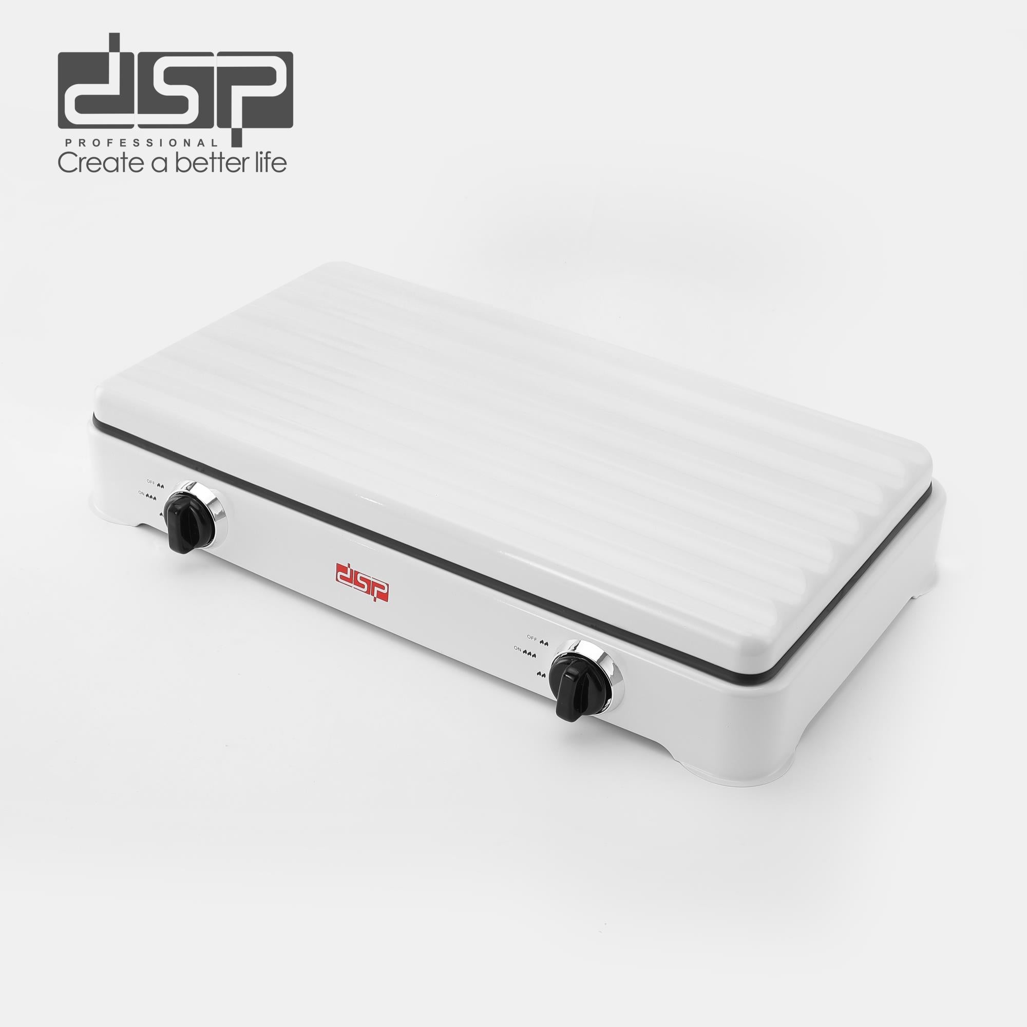 موقد غاز DSP KD5073 – شعلة مزدوجة 2200W + 2200W