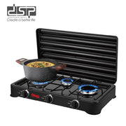 موقد غاز DSP KD5077 – 3 شعلات (2200W + 1000W + 2200W)
