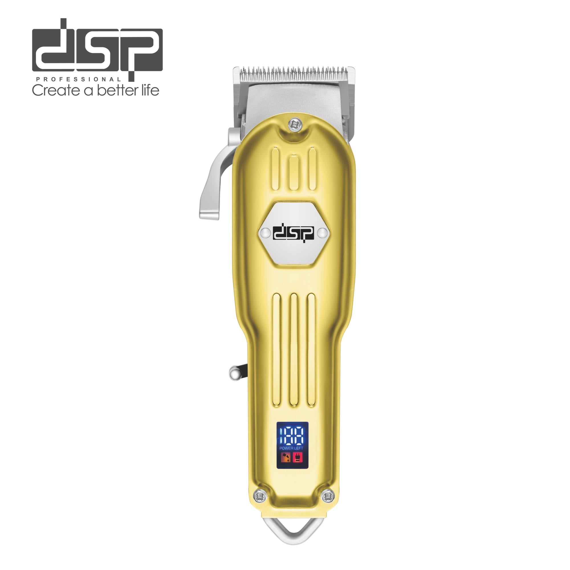 Professional Shaver DSP 90394 – 2000mAh Battery and 200 Minutes Runtime