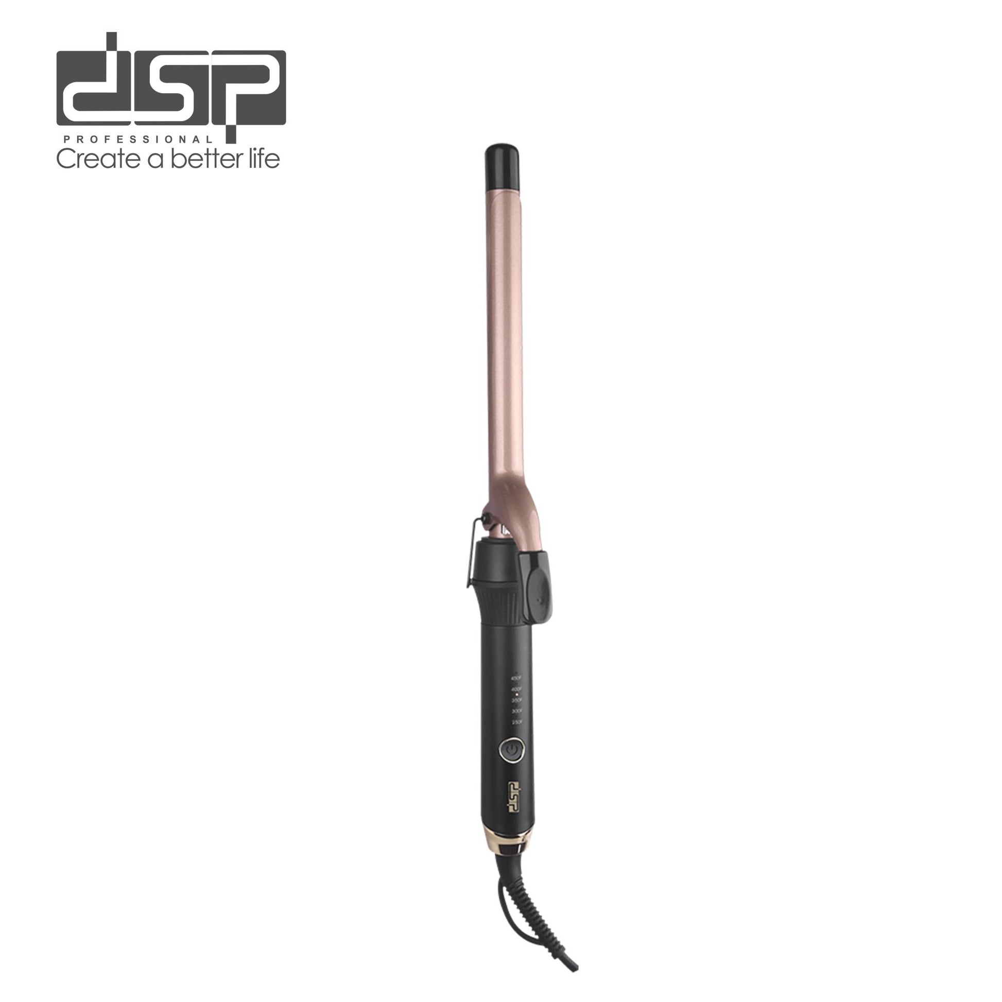 مكواة تجعيد DSP 20106 – أنبوب سيراميك 19 مم بضبط للحرارة
