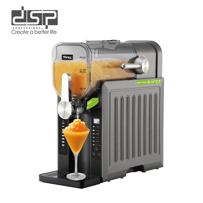 ماكينة سلاش ومشروبات مثلجة DSP – 200 وات – سعة 1.6 لتر – بدون ثلج – 6 برامج – موديل KJ3085