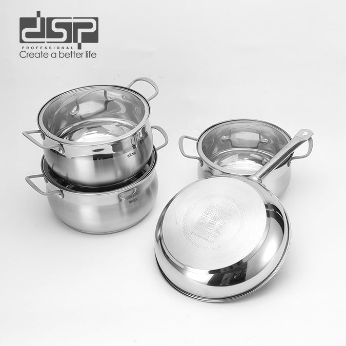 طقم أواني ستانلس ستيل DSP CS006-S01 – صورة 3