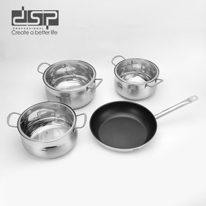 طقم أواني ستانلس ستيل DSP CS006-S01 – صورة 5