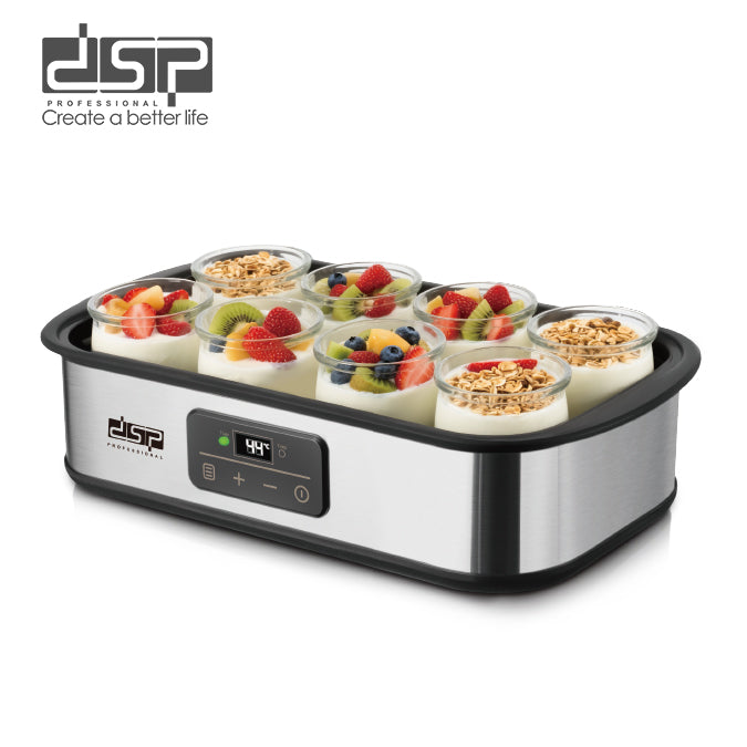 DSP Yogurt Maker - 25W - 1.44L Capacity - 8 Cups - Digital Control - Model KA4015