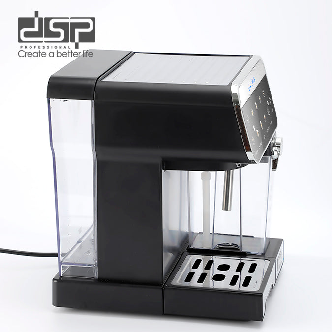 DSP Espresso Coffee Machine – 1350W – 20 Bar Pressure – Automatic Milk System – Model KA3157