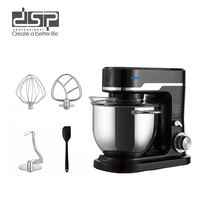 عجان ستاند DSP KM3090 – 1500 وات ووعاء ستانلس 7 لتر بـ 6 سرعات
