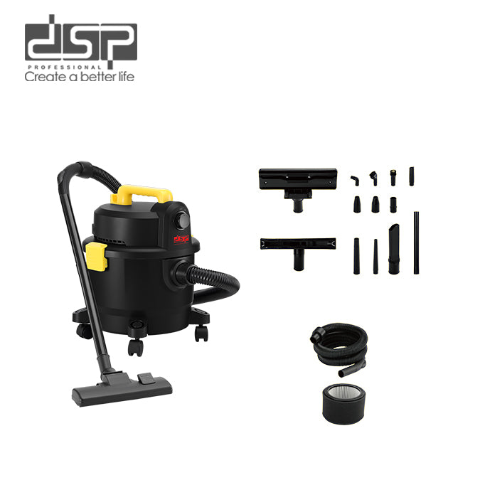 مكنسة كهربائية DSP – 1000 وات – سعة 14 لتر – شفط 18Kpa – Wet & Dry + Blower – موديل KD2084