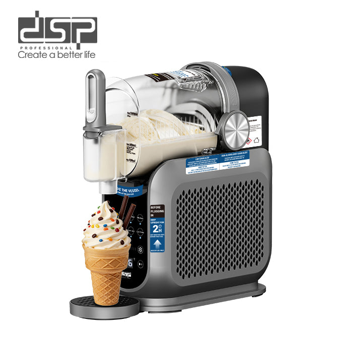 ماكينة سلاش وآيس كريم DSP – 220 وات – سعة 1.8 لتر – بدون ثلج – 7 برامج – موديل KJ3087