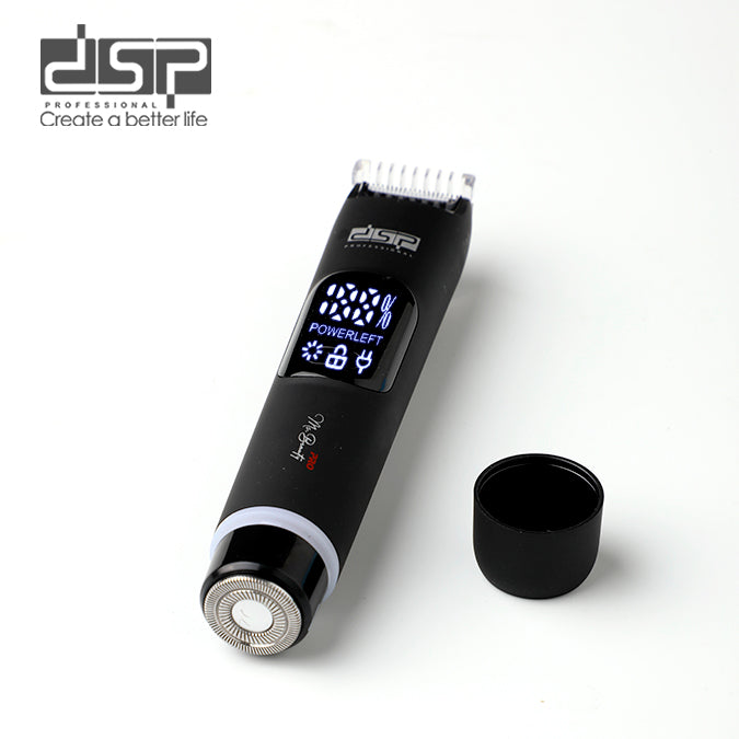 ماكينة تشذيب الجسم برأسين DSP 60838 – مقاومة للماء IPX4 بشاشة LED