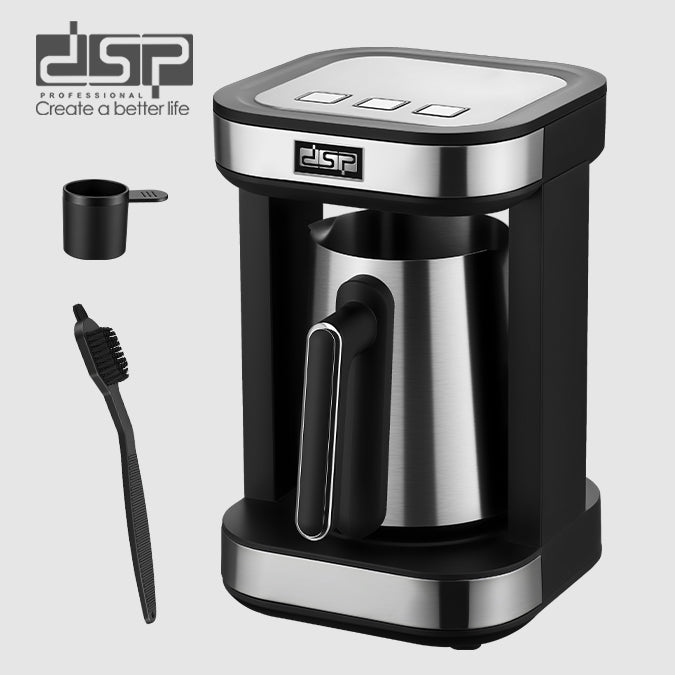 ماكينة قهوة تركي DSP KA3186 – 400 وات – 600 مل – تحكم في الحرارة