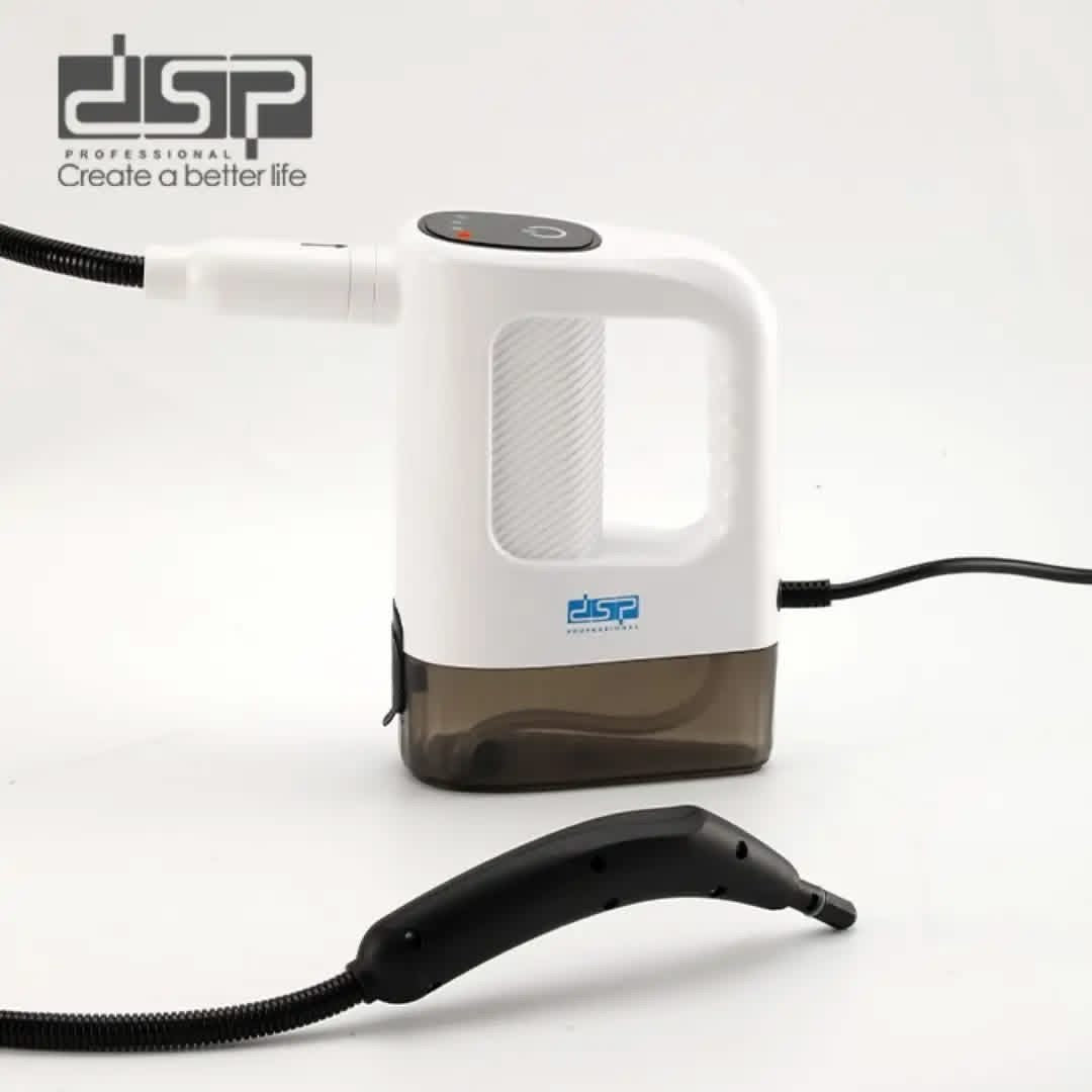 منظف بالبخار DSP KD2100 – 15 وظيفة في جهاز واحد | 1200 وات | ضغط 3 بار | خزان 400 مل