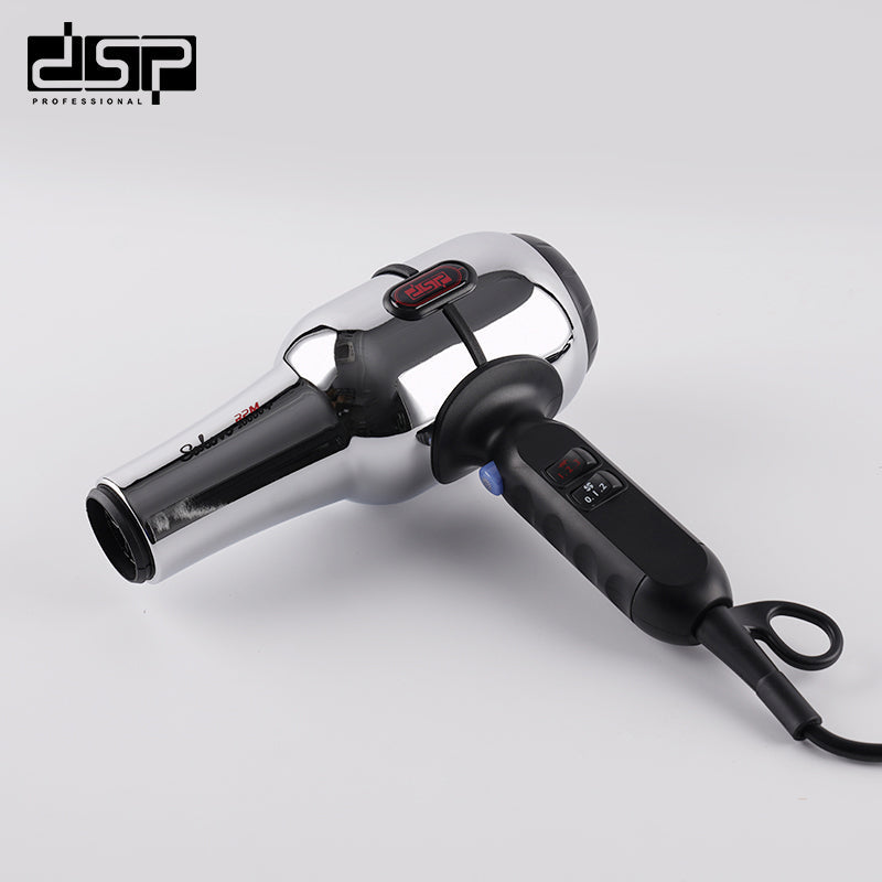 سيشوار شعر احترافي 2000 وات – 20000+ RPM – هيكل ستانلس ستيل – DSP 30387