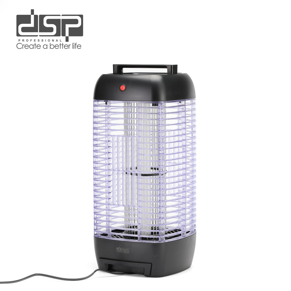 DSP KD3100 Mosquito & Insect Zapper – 10W – Up to 80 m² – 365nm UV – IPX4 Water Resistance
