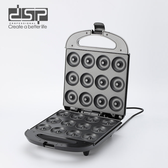 صانعة دونات DSP KC1367 – 1200 وات – 12 قطعة – ألواح ألومنيوم غير لاصقة