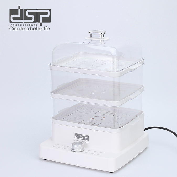 Electric Food Steamer 3 Tiers Large Capacity 1200W | KA5015 | DSP | Image 2