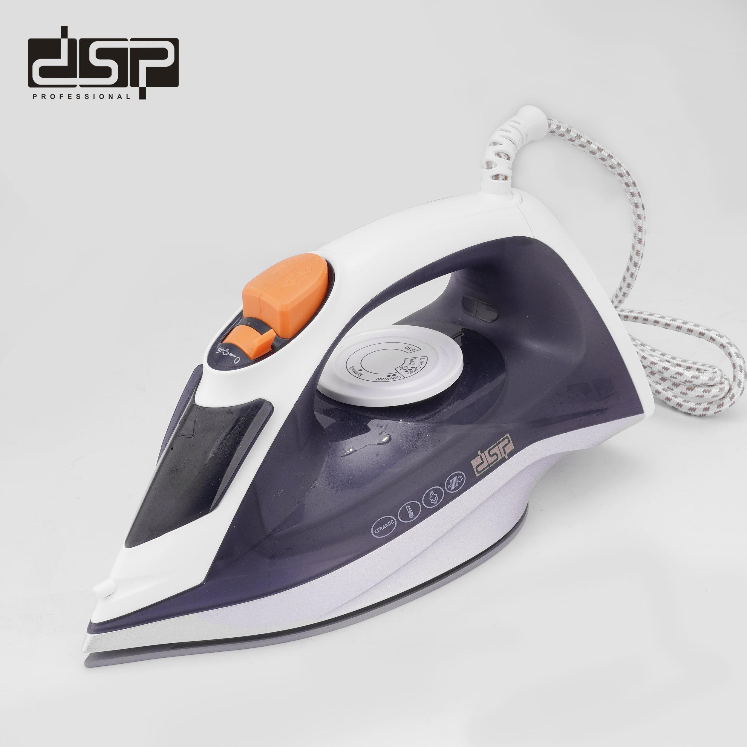 مكواة ملابس بخار سيراميك – DSP KD1097 – 2200 وات – صورة 2