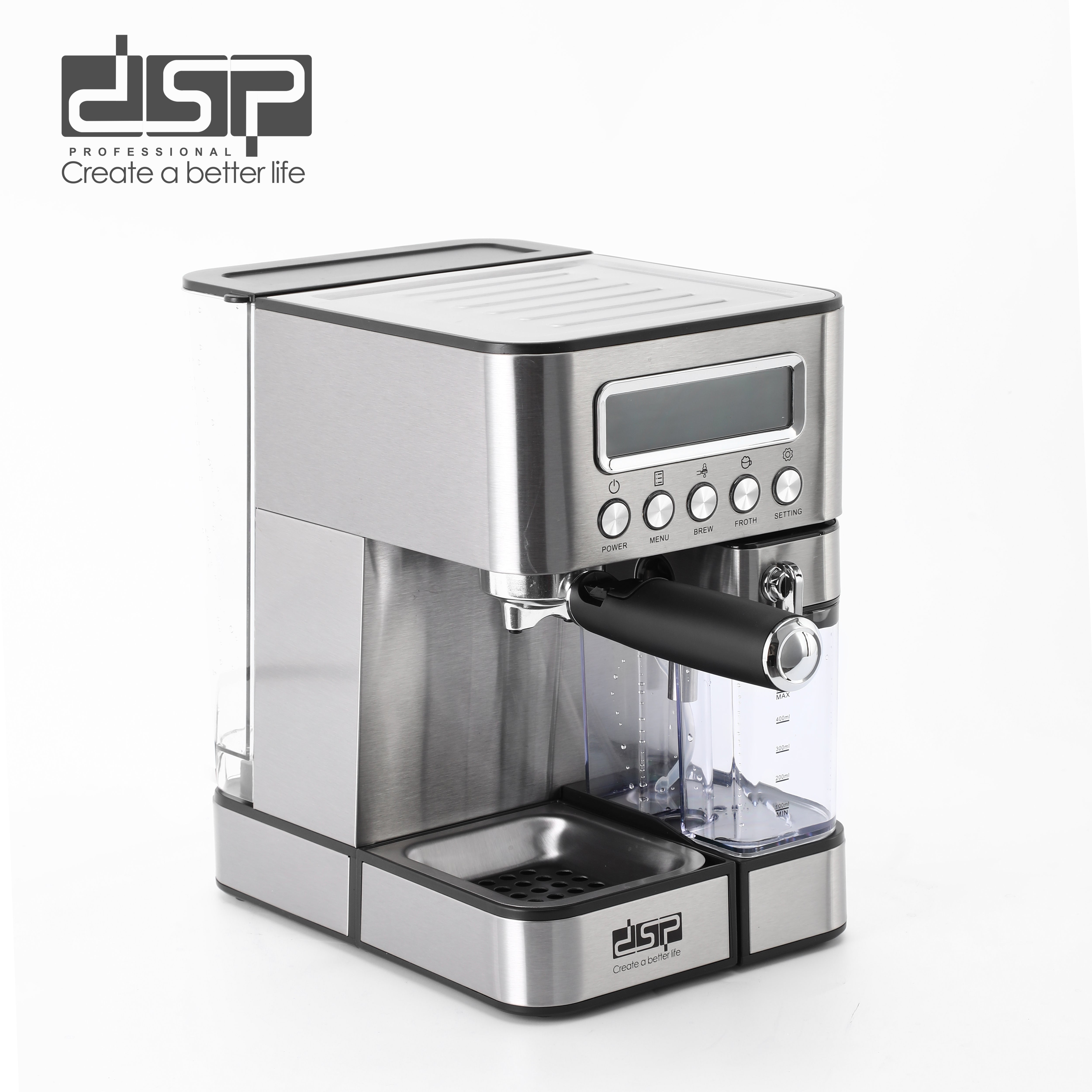 ماكينة إسبريسو ديجيتال 15 بار – 1350 وات – DSP KA3141