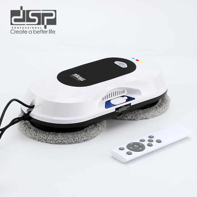 روبوت تنظيف النوافذ الذكي DSP KD2091 – قوة شفط 5600Pa مع رش مياه أوتوماتيكي وتحكم عن بُعد