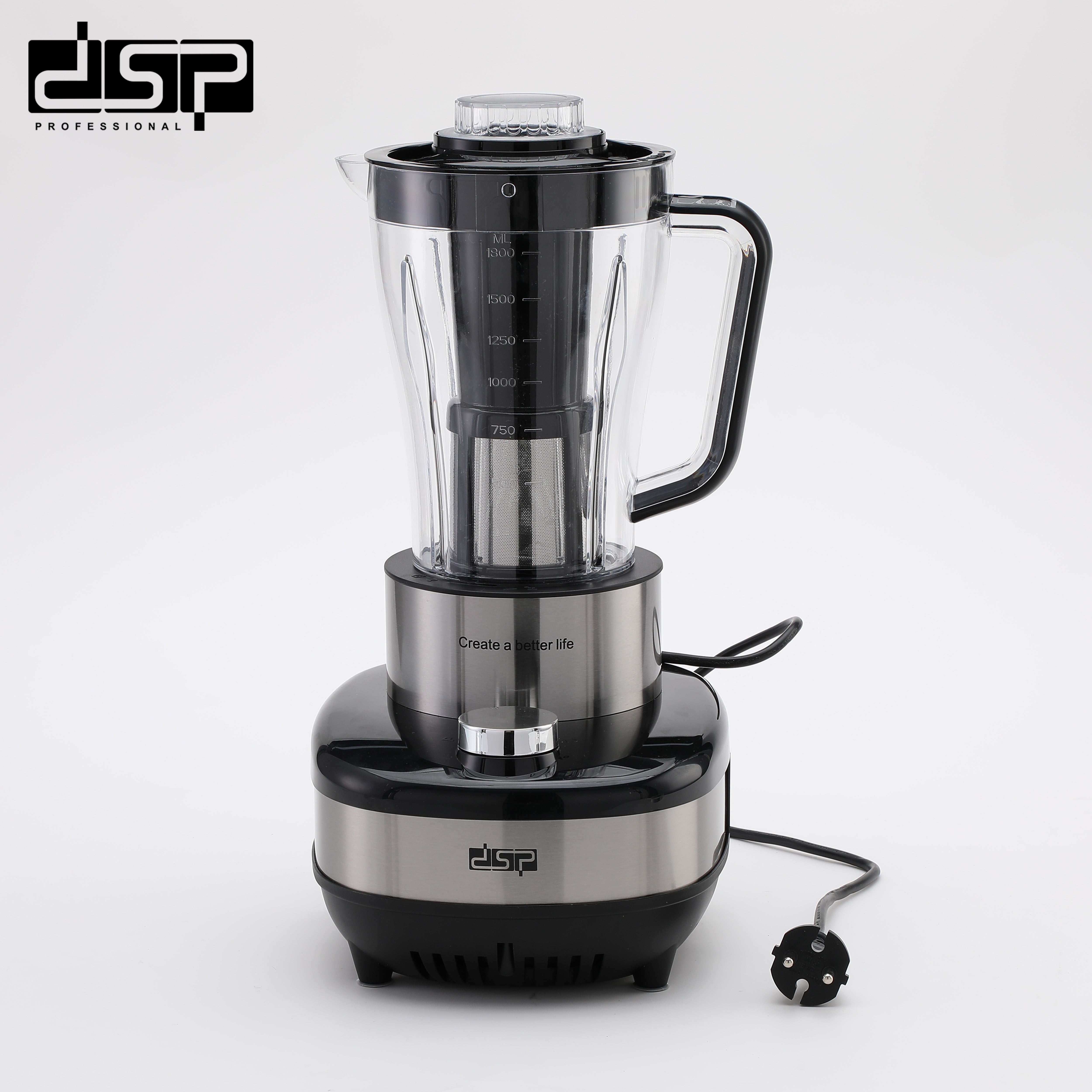 خلاط DSP KJ2177 – 6 في 1 – 1800 وات – 1.8 لتر