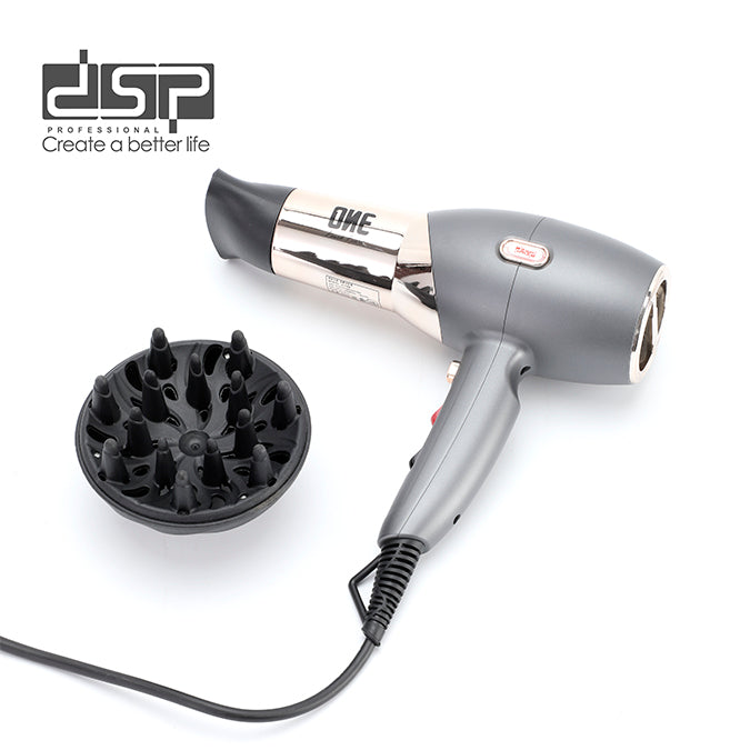 سيشوار شعر احترافي 1800 وات – 18000 RPM – محرك AC نحاس كامل – DSP 37190