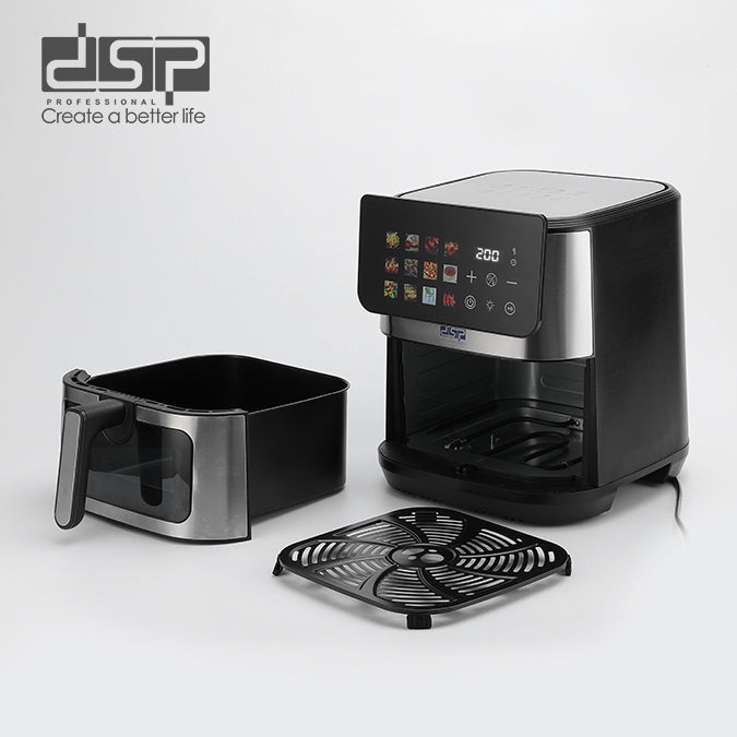Air Fryer Color LED Touchscreen 8L Oil-Free Cooking 1600W | KB2194 | DSP | Image 2