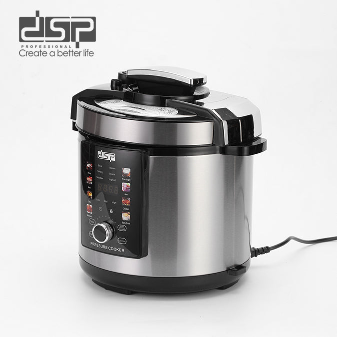 حلة ضغط كهربائية DSP KB5034 – 6 لتر – 1000 وات – 14 برنامج طهي