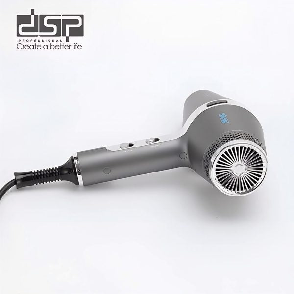 سيشوار باربر احترافي 2200 وات – 19200 RPM – هواء بارد وفلتر قابل للفك – DSP 37204