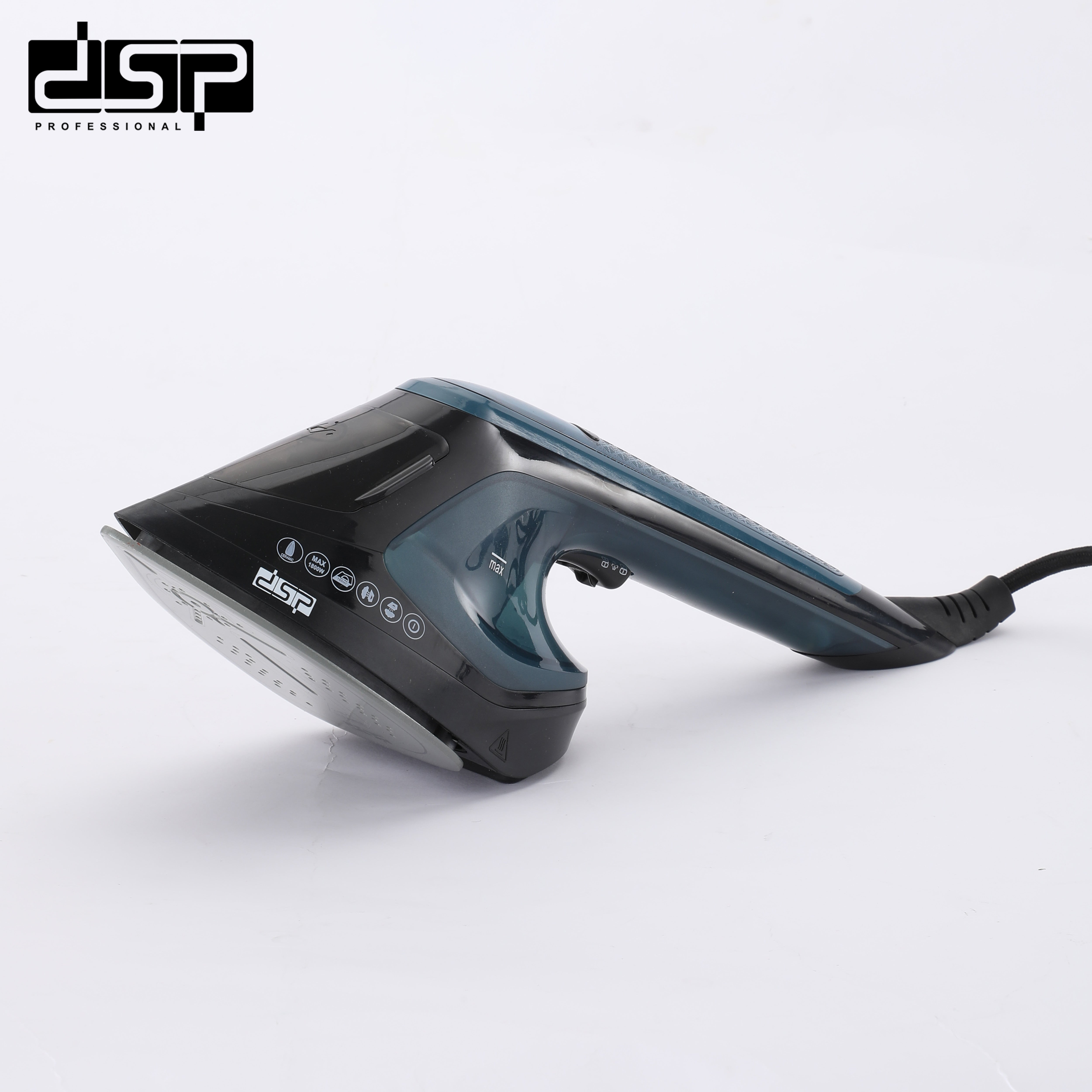 مكواة بخار DSP KD1170 – 1800 وات – 2 في 1 بشاشة LED