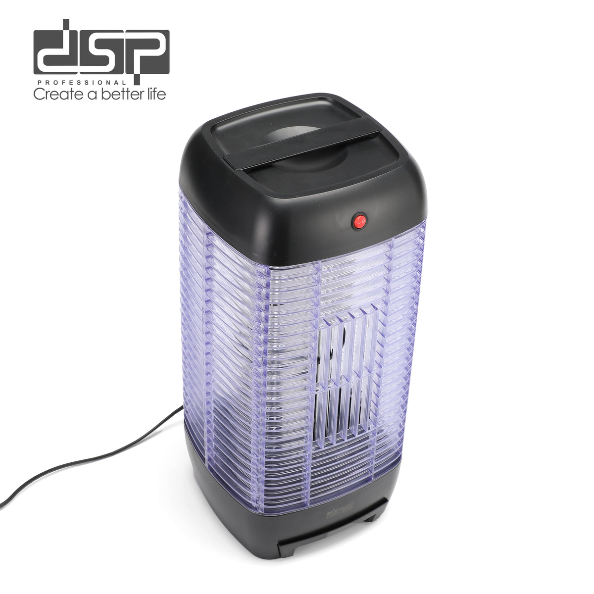 DSP KD3100 Mosquito & Insect Zapper – 10W – Up to 80 m² – 365nm UV – IPX4 Water Resistance