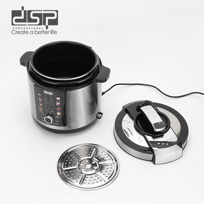 Electric Pressure Cooker DSP KB5034 – 6 Liters – 1000 Watts – 14 Cooking Programs