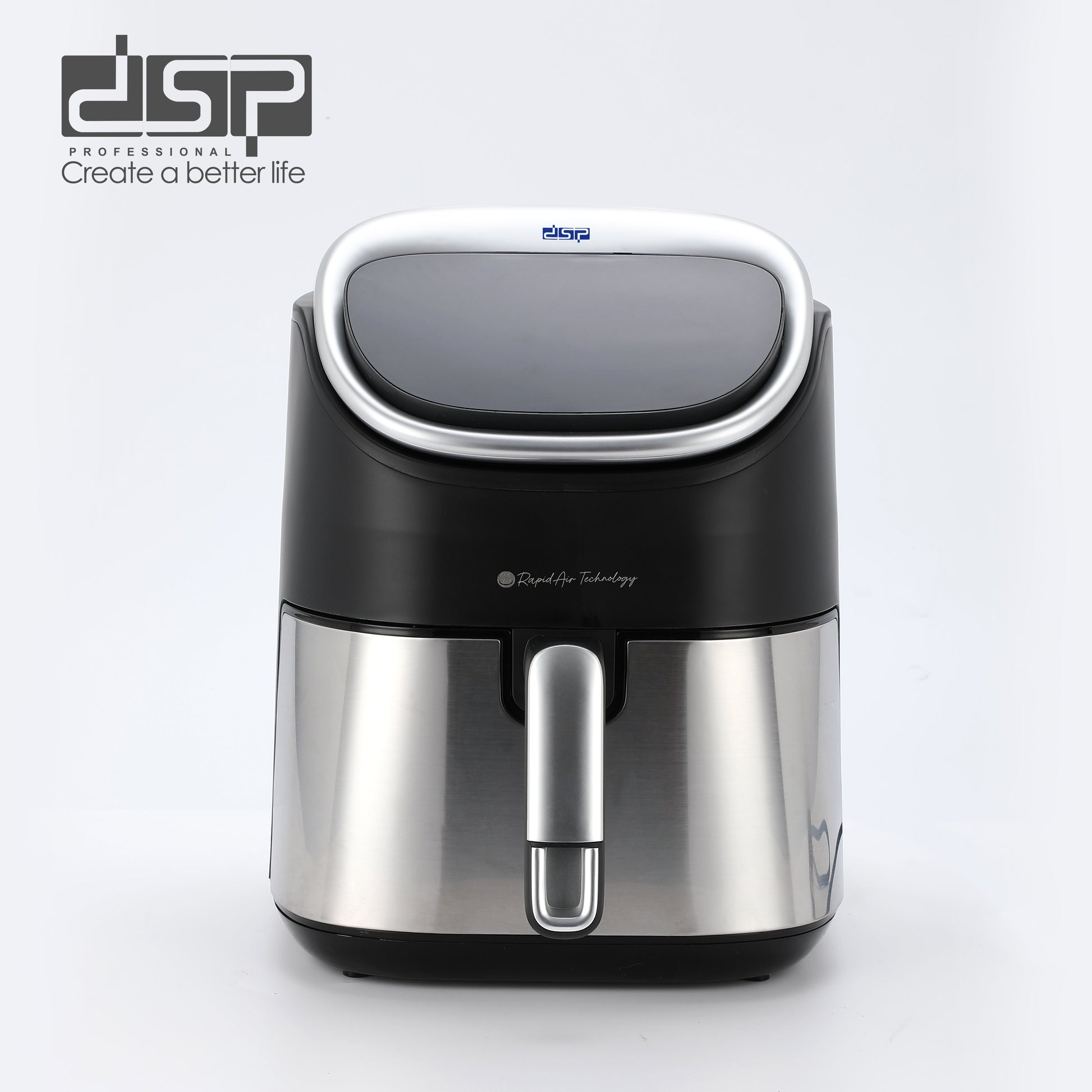Air Fryer LED Display Adjustable Panel 7L 80% Less Oil 1600W | KB2180 | DSP | Image 3