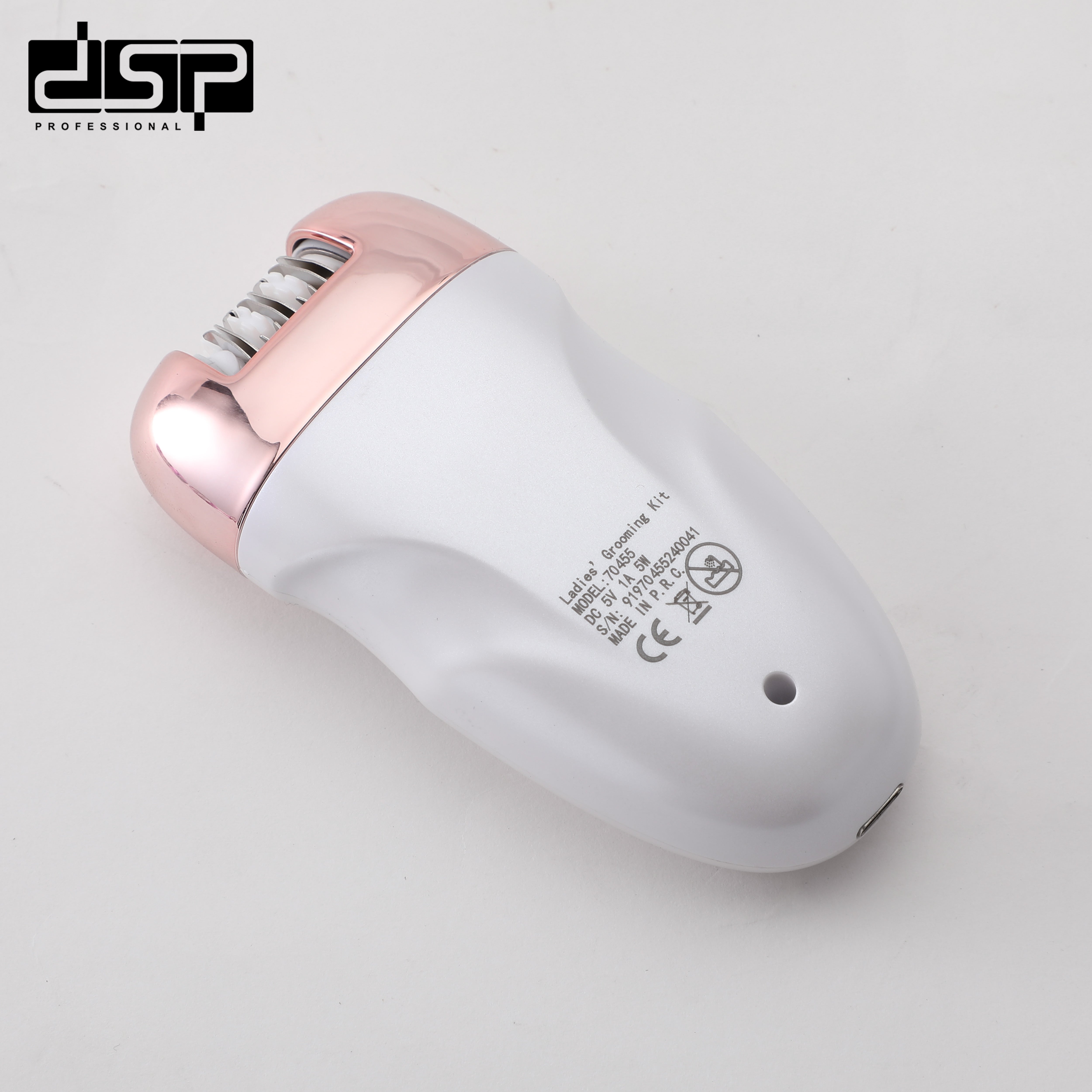 ماكينة إزالة الشعر والعناية بالبشرة 3 في 1 DSP 70455 – شاشة LCD وبطارية ليثيوم
