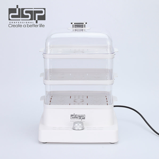 Electric Food Steamer 3 Tiers Large Capacity 1200W | KA5015 | DSP | Image 3