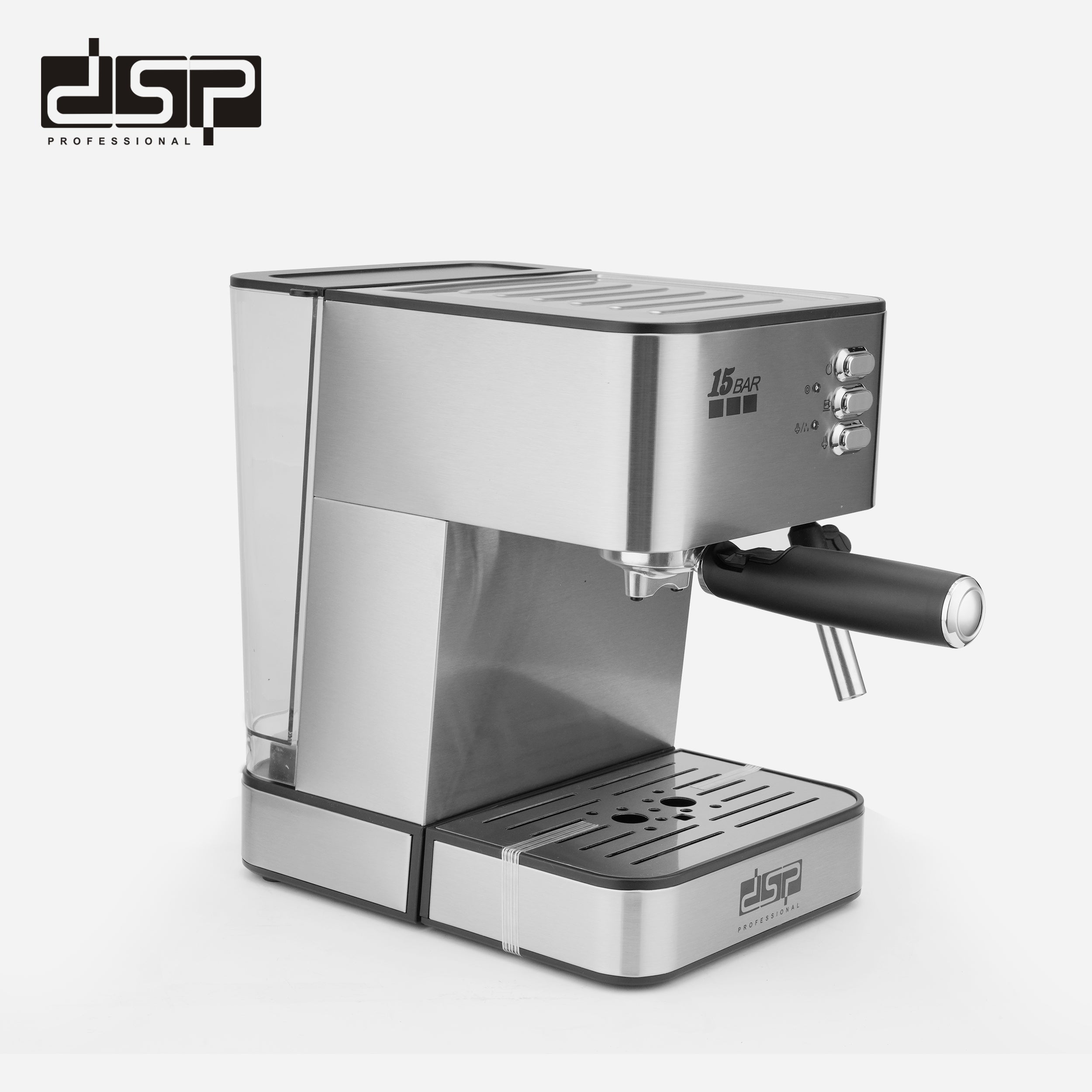 ماكينة إسبريسو 15 بار يدوي – 850 وات – DSP KA3091