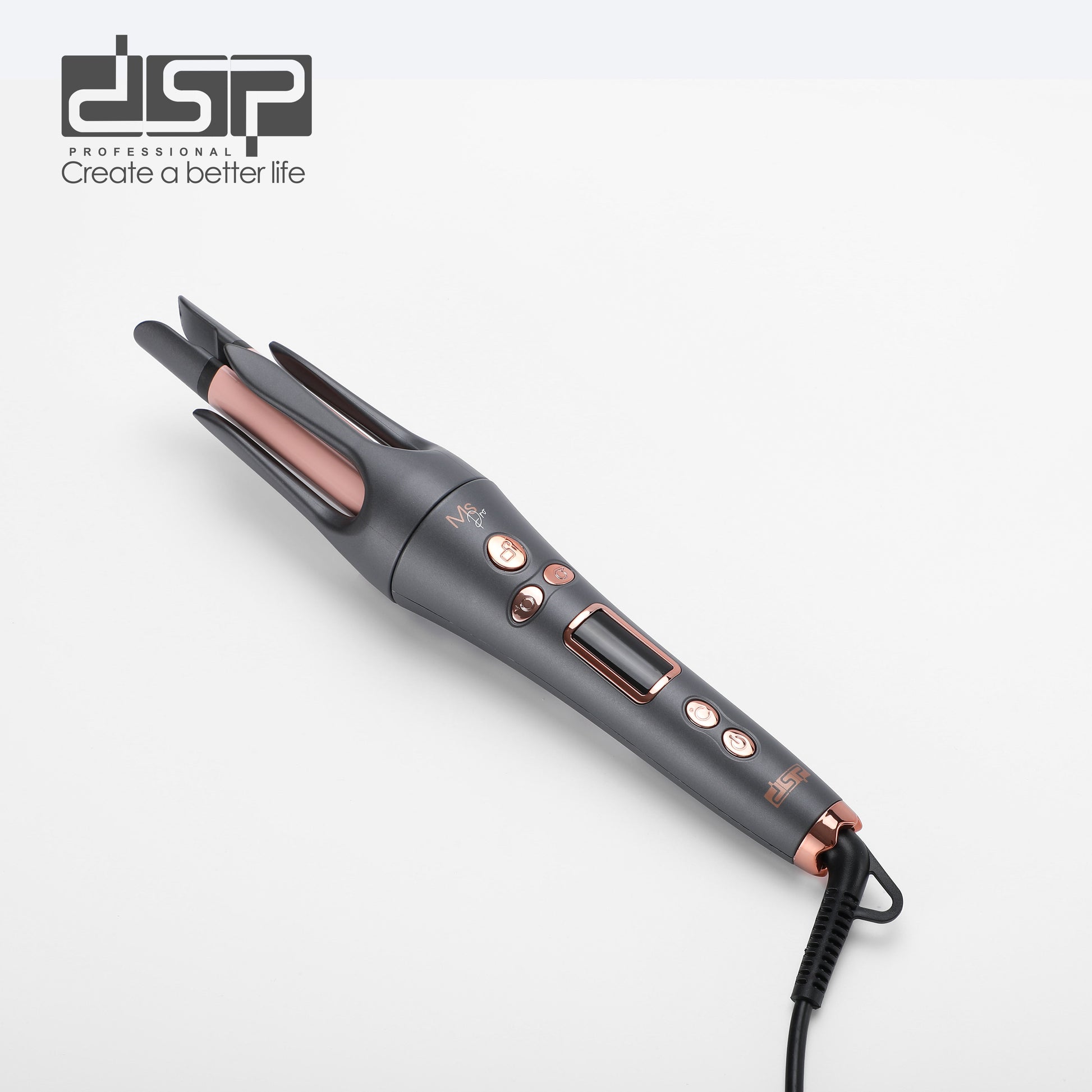 مكواة كرلى شعر أوتوماتيك 2 في 1 حتى 220° م - DSP 20588 – صورة 3
