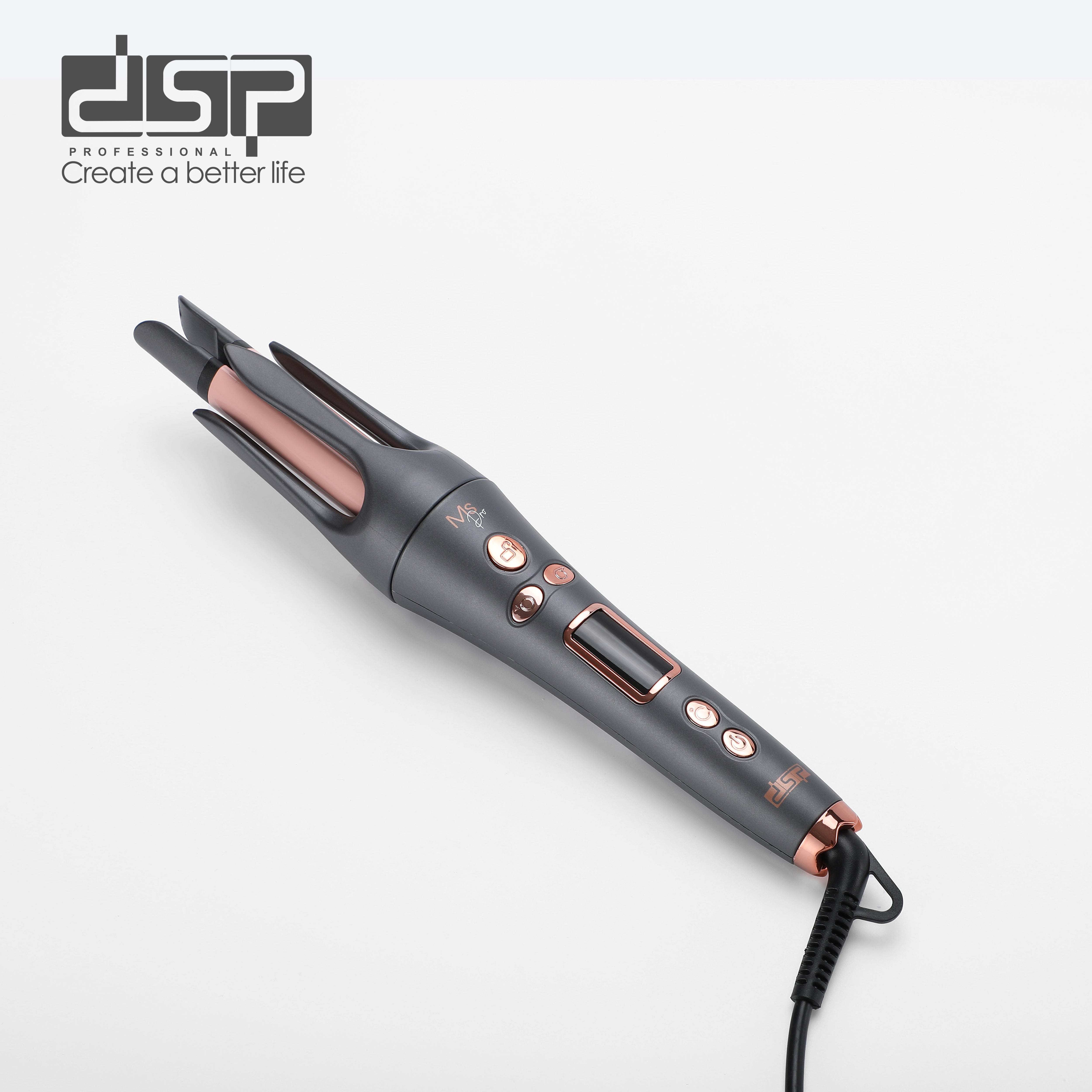 مكواة كرلى شعر أوتوماتيك 2 في 1 حتى 220° م - DSP 20588 – صورة 3