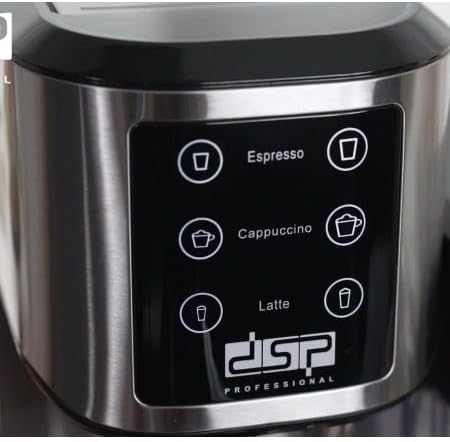 ماكينة إسبريسو 20 بار بشاشة لمس – 1350 وات – DSP KA3104
