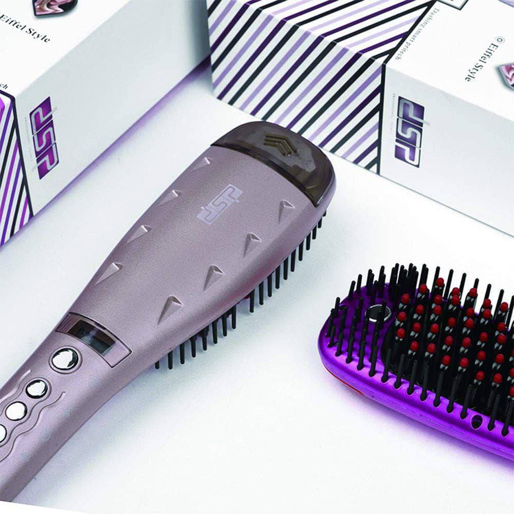 Hair Straightening Brush with Steam Technology – Moisturizing and Protection – DSP E-10040
