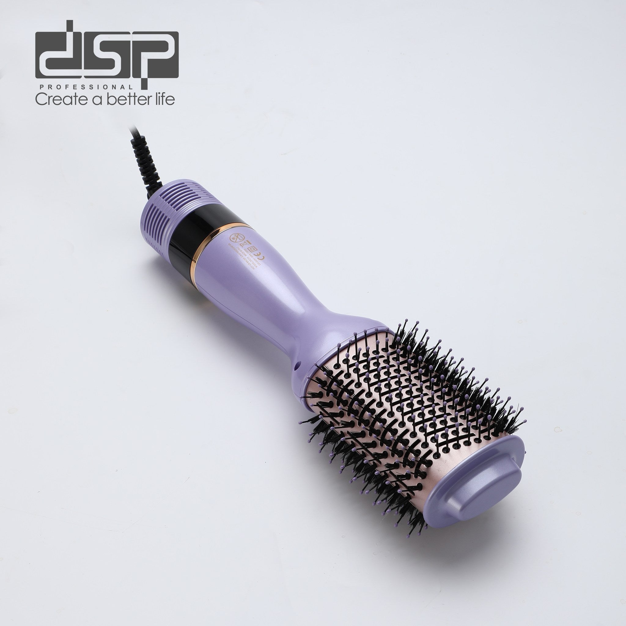 فرشاة تصفيف وتجفيف بشاشة LED – 10 أوضاع – DSP 50233