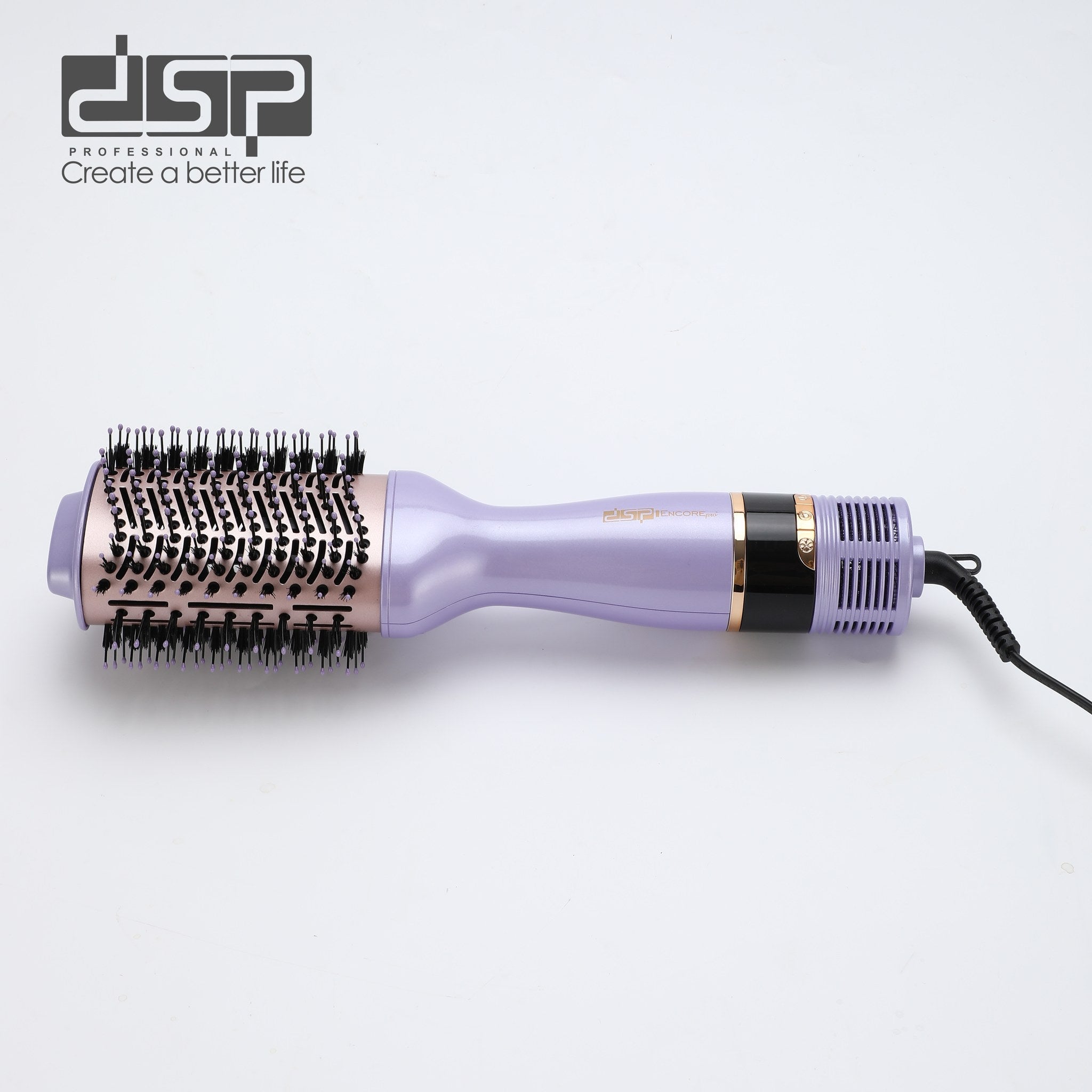 فرشاة تصفيف وتجفيف بشاشة LED – 10 أوضاع – DSP 50233