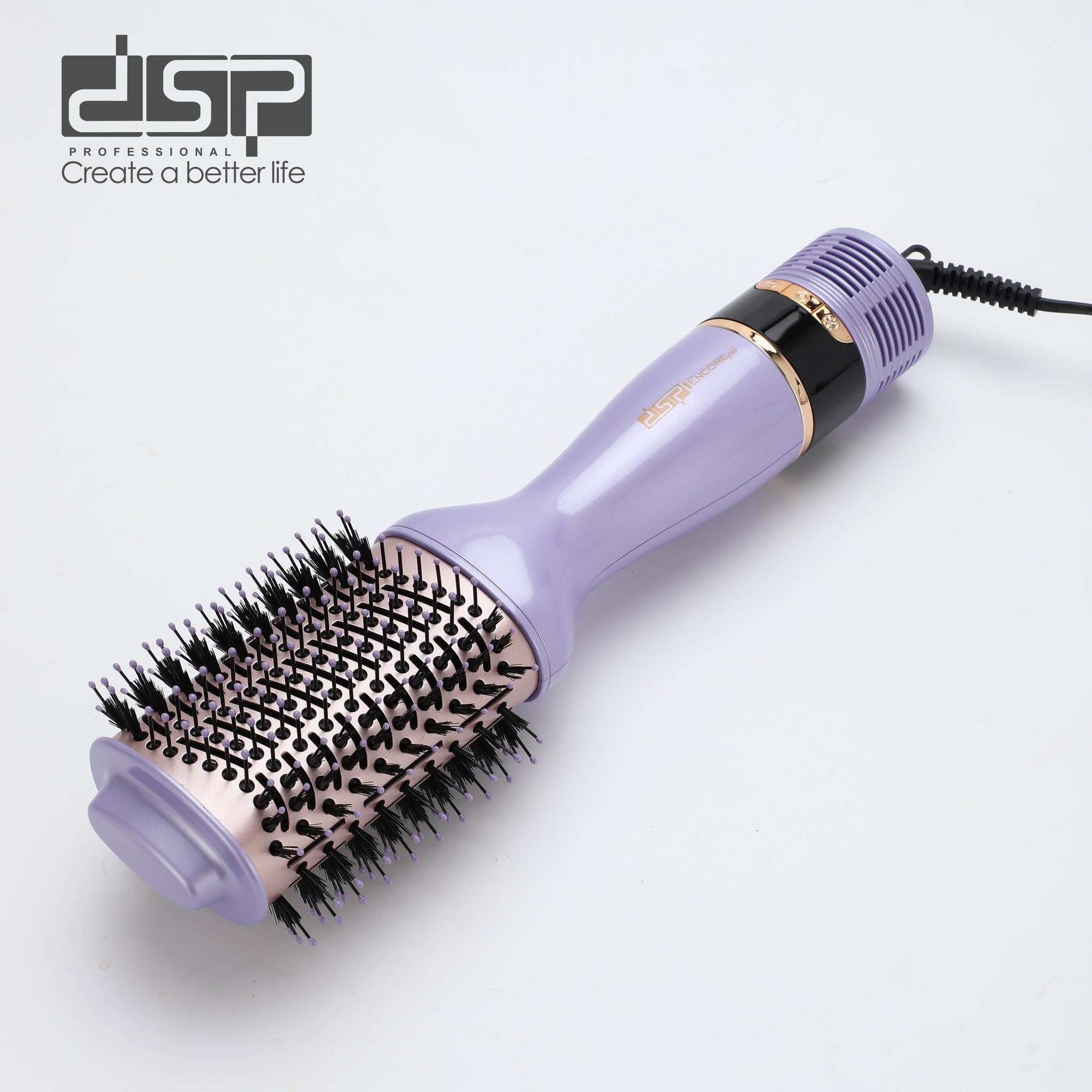 فرشاة تصفيف وتجفيف بشاشة LED – 10 أوضاع – DSP 50233