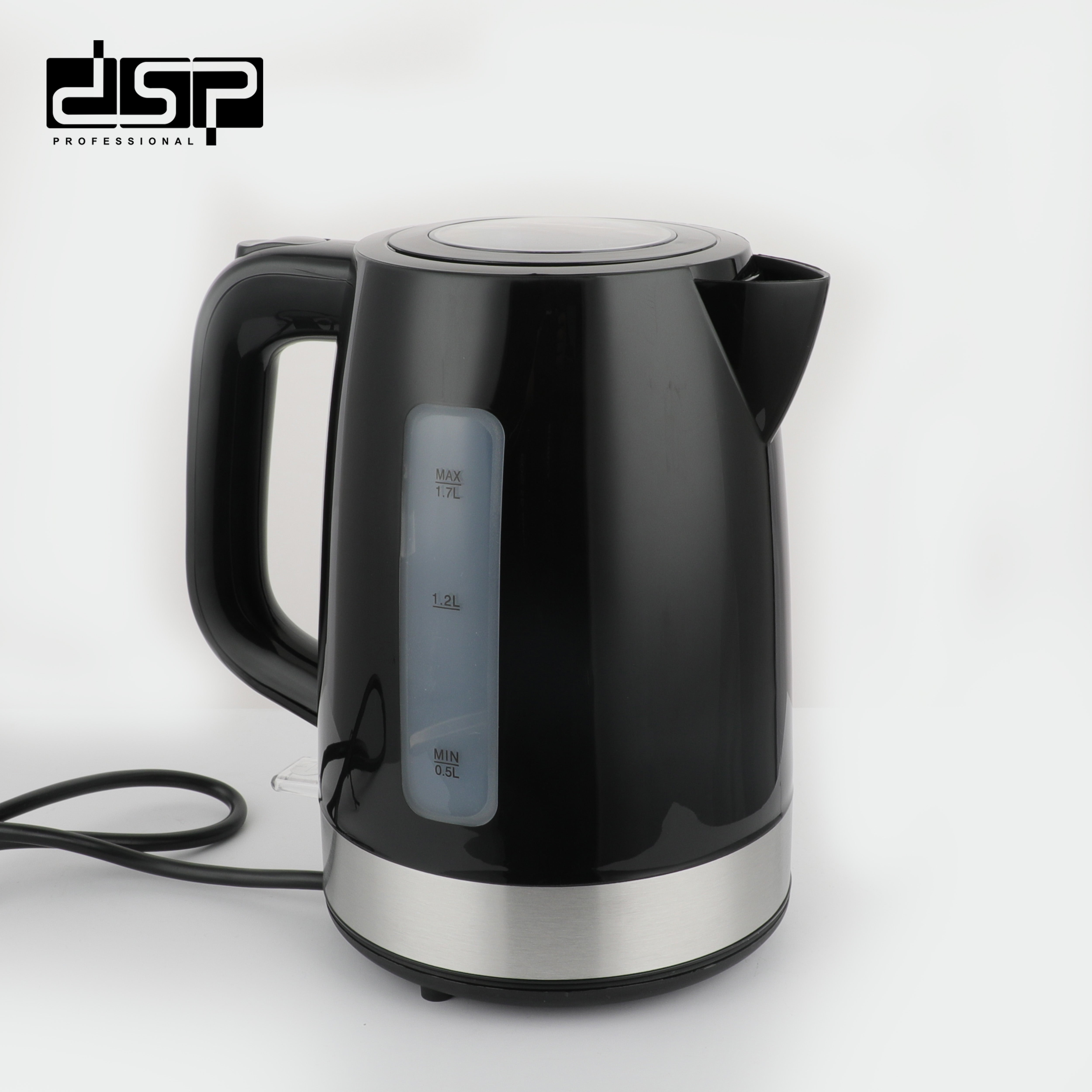 غلاية كهربائية بإضاءة LED – سعة 1.7 لتر DSP KK1261