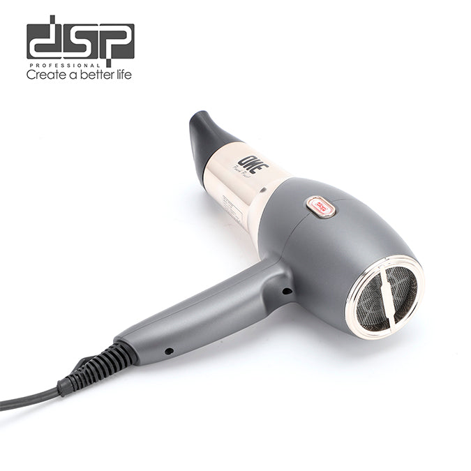 سيشوار شعر احترافي 1800 وات – 18000 RPM – محرك AC نحاس كامل – DSP 37190