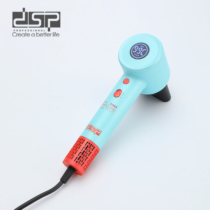 سيشوار شعر BLDC عالي السرعة 1600 وات – 110000 RPM – 4 حرارة وشاشة LED – DSP 30969 – صورة 12