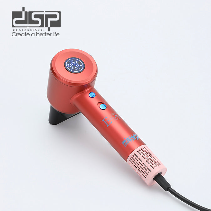 سيشوار شعر BLDC عالي السرعة 1600 وات – 110000 RPM – 4 حرارة وشاشة LED – DSP 30969 – صورة 6